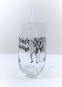 Load image into Gallery viewer, Mid-Century Friendly Foursome Martini Pitcher and Stir
