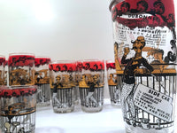 Load image into Gallery viewer, Hazel Atlas Gay 90&#39;s 20-Piece Cocktail Bar Set
