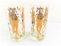 Load image into Gallery viewer, Culver Mid-Century Mardi Gras Jester Highball Glasses (Set of 2)
