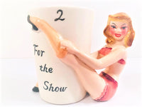 Load image into Gallery viewer, Shafford Mid-Century Party Girls 1-For-The-Money.. Mugs (Set of 3)
