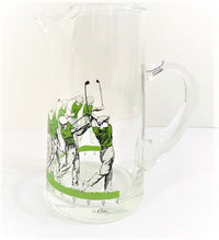 Load image into Gallery viewer, Cera Glass Signed The Basic Swing Ben Hogan Pitcher

