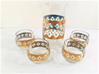 Load image into Gallery viewer, Culver Signed Mid-Century Seville 5-Piece Bar Set
