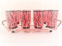 Load image into Gallery viewer, Mid-Century Pink and Black Mod 9-Piece Set
