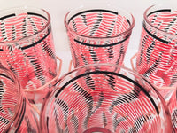 Load image into Gallery viewer, Mid-Century Pink and Black Mod 9-Piece Set
