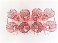 Load image into Gallery viewer, Mid-Century Pink and Black Mod 9-Piece Set
