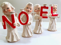 Load image into Gallery viewer, Commodore Heavenly Noel Angels Candle Holder
