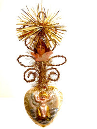 Load image into Gallery viewer, Department 56 Vintage Heirloom Hand Blown Christmas Angel
