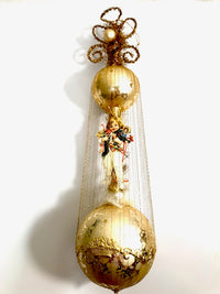 Load image into Gallery viewer, Department 56 Vintage Heirloom Hand Blown Christmas Angel &amp; Child (Set of 2)
