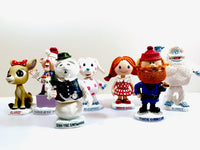 Load image into Gallery viewer, Rudolph The Red-Nosed Reindeer Character Bobble Head Set of 7
