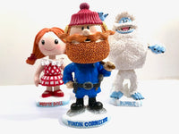 Load image into Gallery viewer, Rudolph The Red-Nosed Reindeer Character Bobble Head Set of 7
