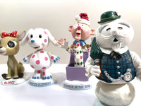 Load image into Gallery viewer, Rudolph The Red-Nosed Reindeer Character Bobble Head Set of 7
