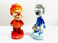 Load image into Gallery viewer, The Year Without A Santa Claus Heat Miser and Snow Miser Bobble Heads (Set of 2)
