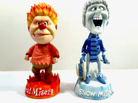 Load image into Gallery viewer, The Year Without A Santa Claus Heat Miser and Snow Miser Bobble Heads (Set of 2)
