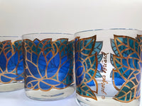 Load image into Gallery viewer, Georges Briard Signed Mid-Century Abstract Mosaic Glasses (Set of 6)
