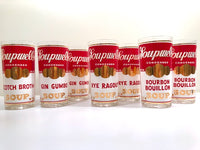 Load image into Gallery viewer, Georges Briard Signed Mid-Century Soupwell Glasses (Set of 7)
