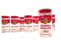Load image into Gallery viewer, Georges Briard Signed Mid-Century Soupwell Glasses (Set of 7)
