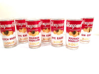 Load image into Gallery viewer, Georges Briard Signed Mid-Century Soupwell Glasses (Set of 7)
