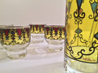 Load image into Gallery viewer, Culver Signed Mid-Century 8-Piece Renaissance Bar Set
