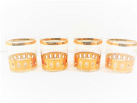 Load image into Gallery viewer, Culver Signed Antigua Mid-Century 22-Karat Gold Glasses (Set of 4)
