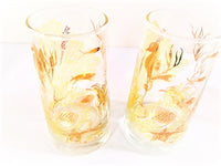 Load image into Gallery viewer, Bartlett Collins Mid-Century Under the Sea 22-Karat Gold Highball Glasses (Set of 6)
