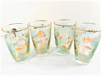 Load image into Gallery viewer, Libbey Mid-Century Marine Life Glasses (Set of 4)
