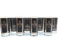 Load image into Gallery viewer, Mid-Century Forecast Glassware The Executive Cocktail Bar Set (Set of 8)
