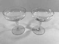 Load image into Gallery viewer, Mid-Century Etched Starburst Champagne Glasses (Set of 2)
