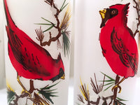 Load image into Gallery viewer, Gay Fad Mid-Century Cardinal and Pine Sprig Tall Collins Glasses (Set of 6)
