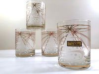 Load image into Gallery viewer, Culver Signed Mid-Century White Trees Double Old Fashion Glasses (Set of 4)

