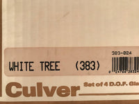 Load image into Gallery viewer, Culver Signed Mid-Century White Trees Double Old Fashion Glasses (Set of 4)
