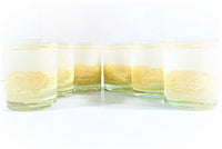 Load image into Gallery viewer, Georges Briard Signed Mid-Century Frosted Rope Double Old Fashion Glasses (Set of 6)
