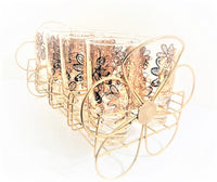 Load image into Gallery viewer, Frank Maietta Signed Mid-Century Golden Bee and Flower 9-Piece Set
