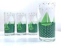 Load image into Gallery viewer, Georges Briard Signed Mid-Century Sailboat Glasses (Set of 4)
