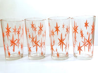Load image into Gallery viewer, Mid-Century Atomic Star Glasses (Set of 4)
