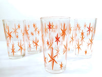 Load image into Gallery viewer, Mid-Century Atomic Star Glasses (Set of 6)
