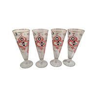 Load image into Gallery viewer, Libbey Seville Mid-Century Atomic Champagne/Pilsner Glasses (Set of 4)
