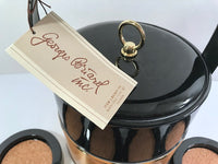 Load image into Gallery viewer, Georges Briard Mid-Century Ice Bucket and Coaster Bar Set
