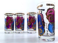 Load image into Gallery viewer, Georges Briard Signed Mid-Century Apple and Pear Pageant Glasses (Set of 4)
