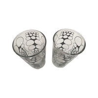 Load image into Gallery viewer, Bartlett Collins Mid-Century Black Swiss Glasses (Set of 7)
