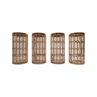 Load image into Gallery viewer, Imperial Glass Company Spanish Windows 22-Karat Gold Mid-Century Glasses (Set of 4)
