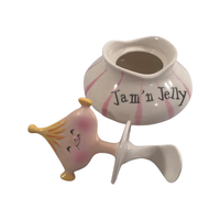 Load image into Gallery viewer, Holt Howard 1958 Pixieware Jam n’ Jelly Jar Server
