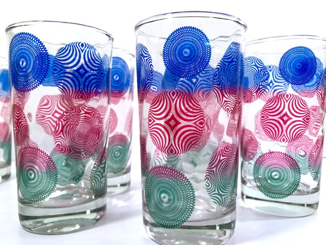 Plastic Drinking Glasses Set Of 8 Tumblers Glassware Highball
