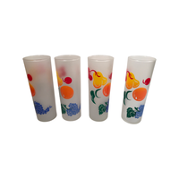 Load image into Gallery viewer, Federal Glass Mid-Century Grape Iced Tea Collins Glasses (Set of 4)
