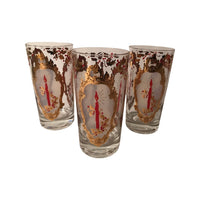 Load image into Gallery viewer, Vintage Holiday Candle Glasses (Set of 6)
