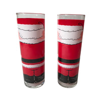 Load image into Gallery viewer, Georges Briard Signed Vintage Santa Tall Collins Glasses (Set of 2)
