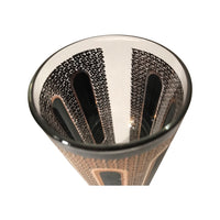 Load image into Gallery viewer, Colony Signed Mid-Century Filigree Gold And Black Glasses (Set of 5)
