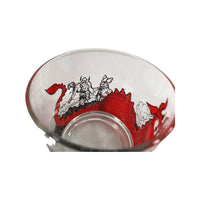Load image into Gallery viewer, Vintage Galaxy Glassware Cartoon Viking Glasses (Set of 6)
