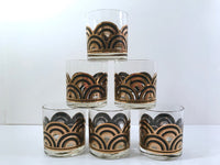 Load image into Gallery viewer, Georges Briard Signed Art Deco Glasses (Set of 6)
