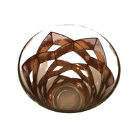 Load image into Gallery viewer, Culver Mid-Century Gold Herringbone Highball Glasses (Set of 4)
