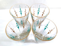 Load image into Gallery viewer, Libbey Mid-Century Staccato Glasses (Set of 4)
